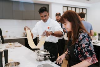 Pasta and Tiramisu Semi-Private Cooking Class with a MasterChef